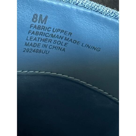 NWT Gianni Bini Walden Denim Rhinestone Embellished Slip On Western Mules Sz 8 - Picture 11 of 11